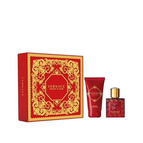 versace eros flame 30ml gift set|versace eros flame kit.